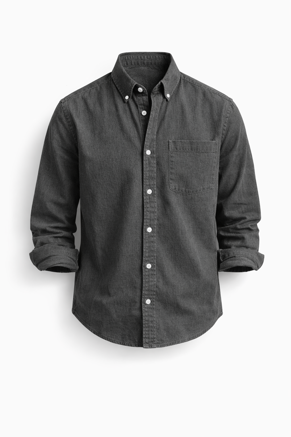Polished Button-Up Dress Shirt
