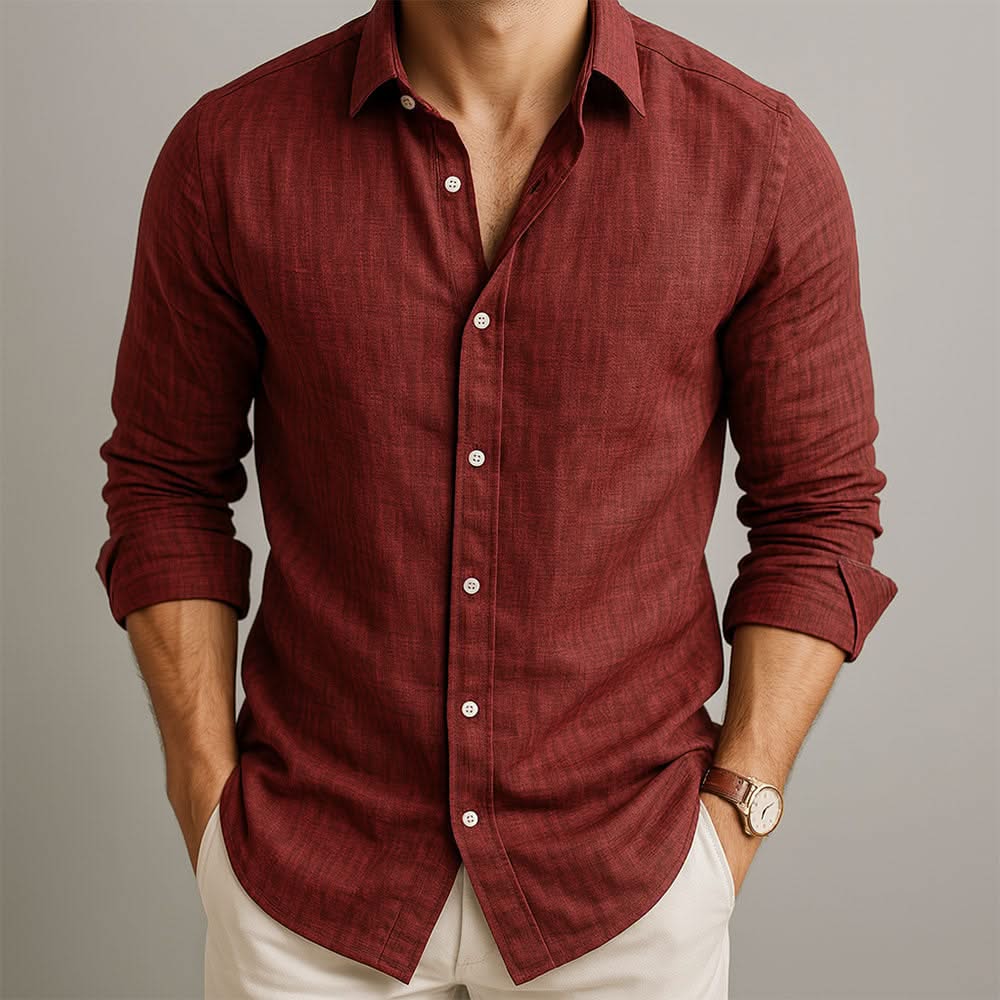 Linen Ease Shirt front