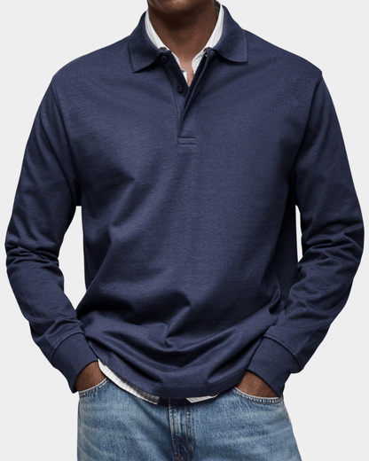 Knit Polo model