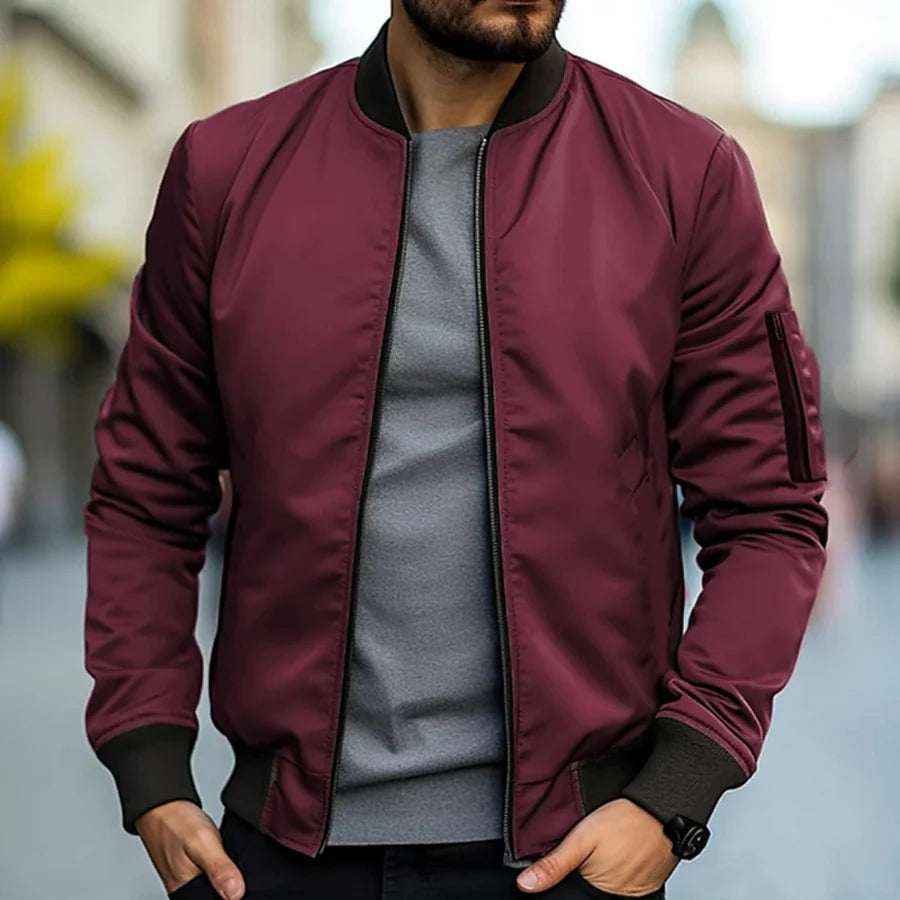 Classic Flight Bomber Jacket