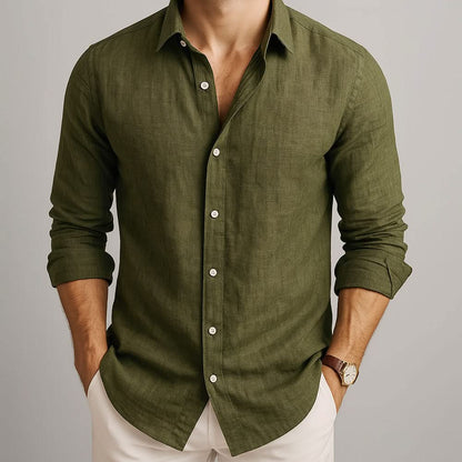 Linen Ease Shirt detail