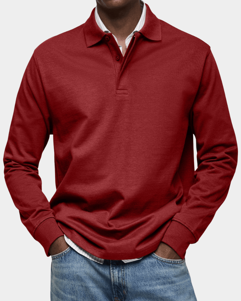 Knit Polo collar
