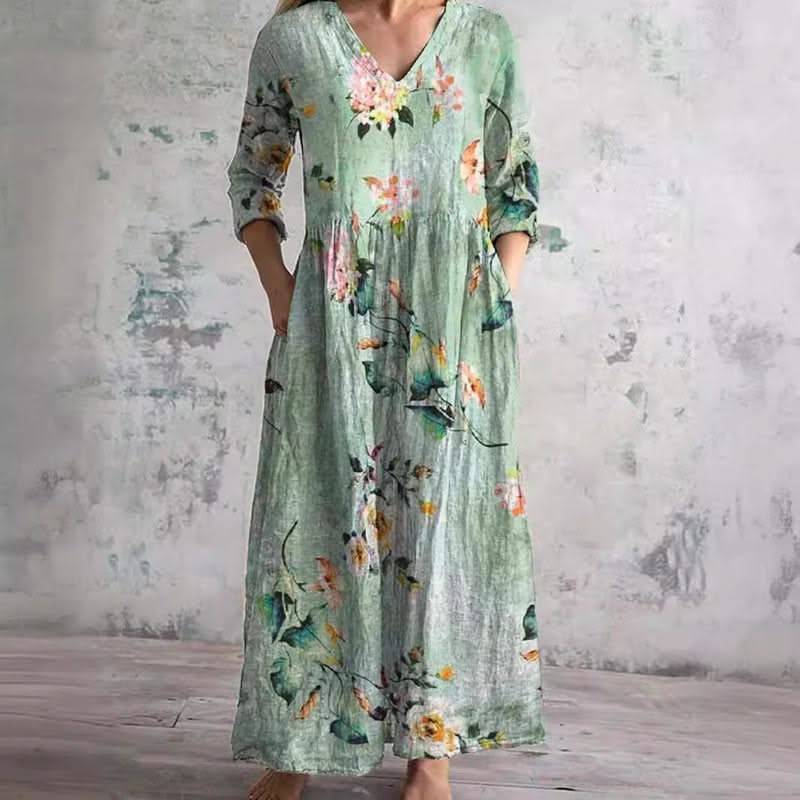 Veloura Blossom Midi Dress