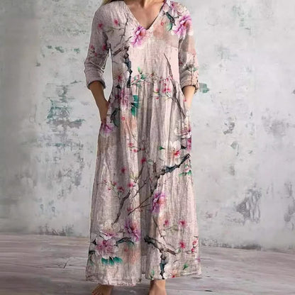 Veloura Blossom Midi Dress