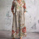 PETAL DRIFT MIDI DRESS