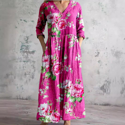 Veloura Blossom Midi Dress - colour options