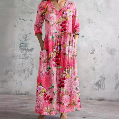 Veloura Blossom Midi Dress - colour options