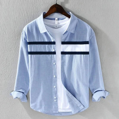 Contrast Panel Shirt style