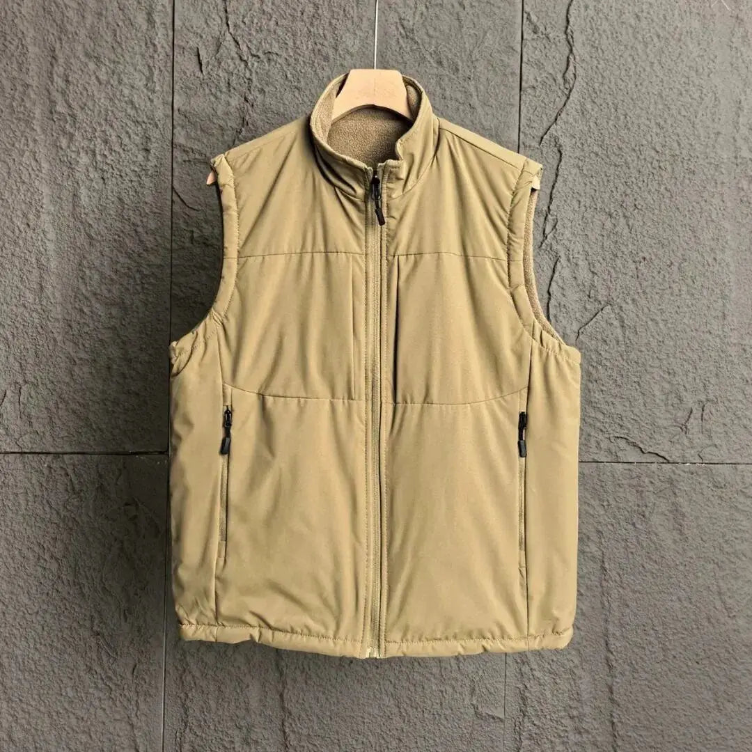 Refined Cotton Dress Vest