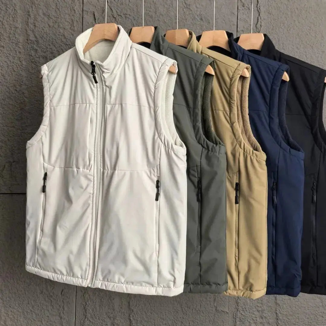 Refined Cotton Dress Vest