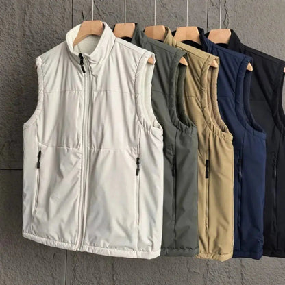 Refined Cotton Dress Vest