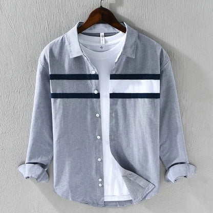 Contrast Panel Shirt front