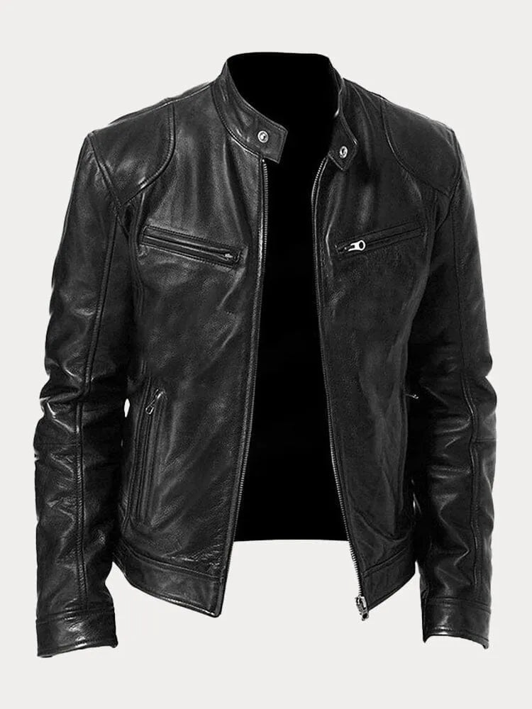 Premium Moto Leather Jacket