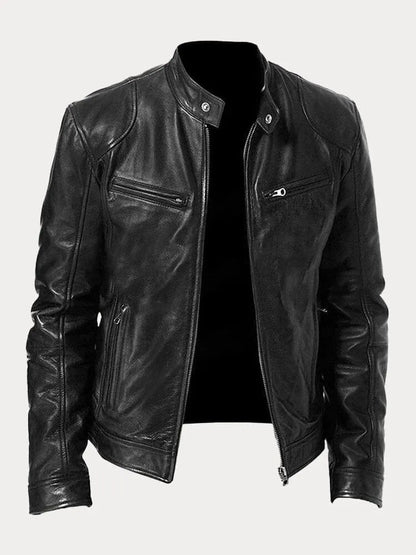 Premium Moto Leather Jacket