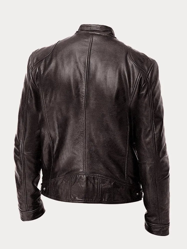 Premium Moto Leather Jacket