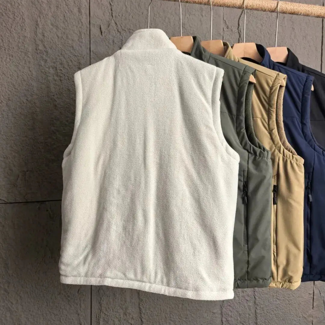Refined Cotton Dress Vest