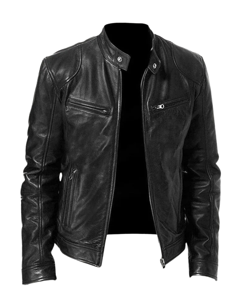 Premium Moto Leather Jacket