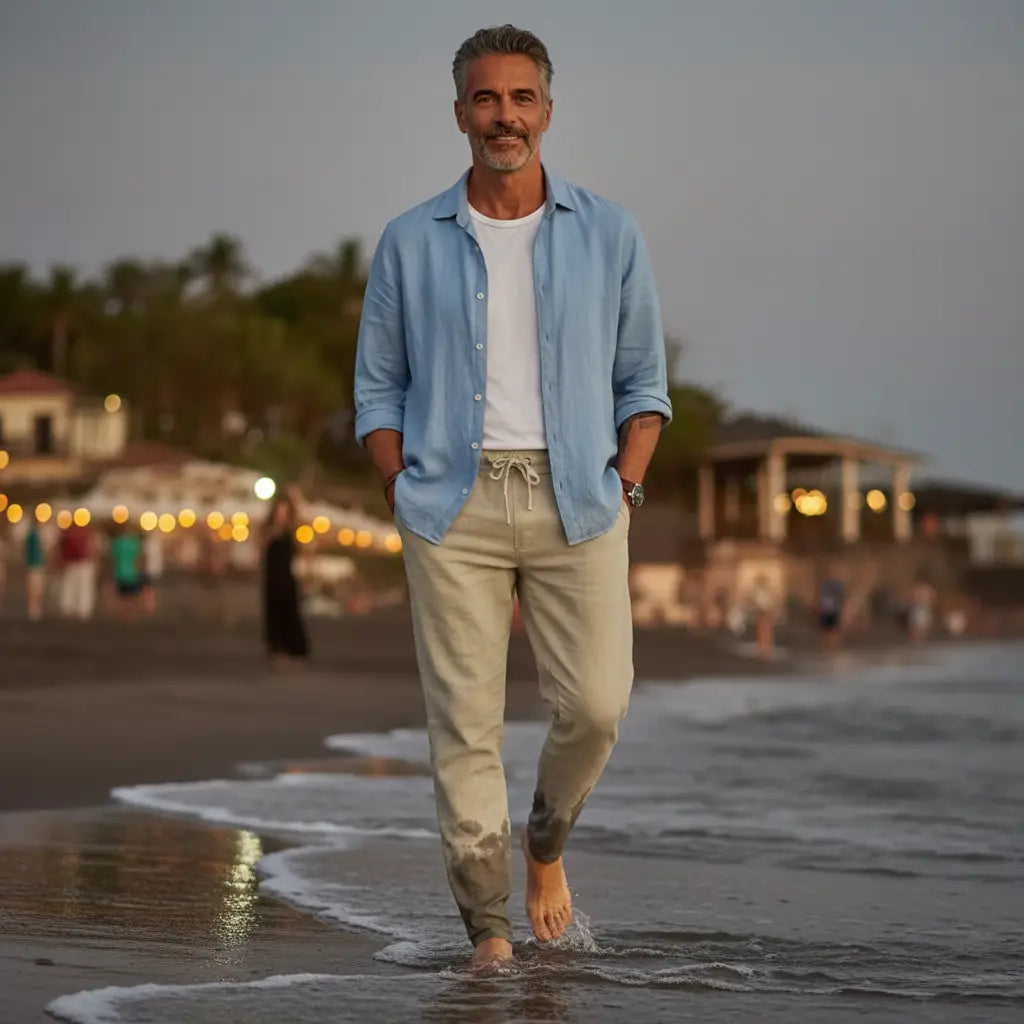 Coastal Linen Trousers