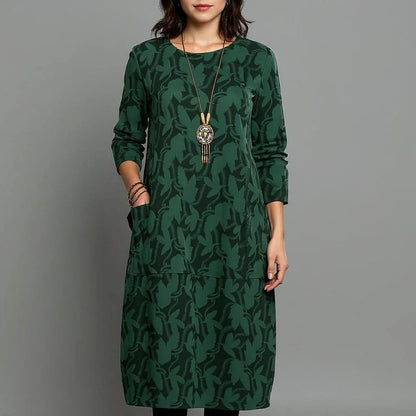 Veloura Elegant Winter Dress