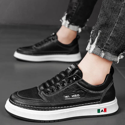 Elegant Leather Shoes - Black