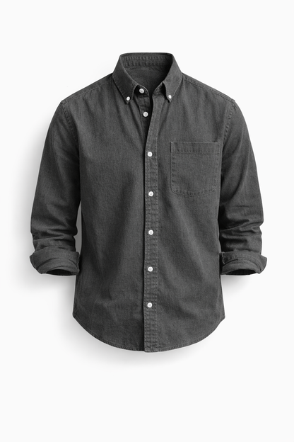 Polished Button-Up Dress Shirt