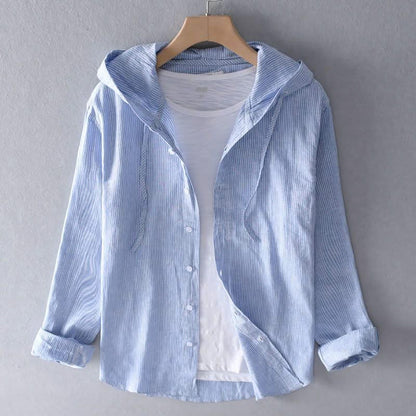 Lumen Linen Hoodie