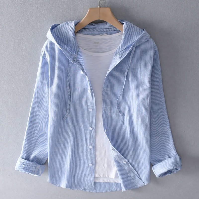 Lumen Linen Hoodie
