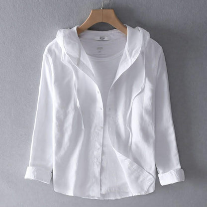 Lumen Linen Hoodie