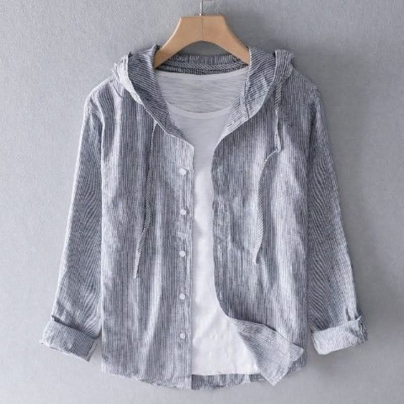 Lumen Linen Hoodie
