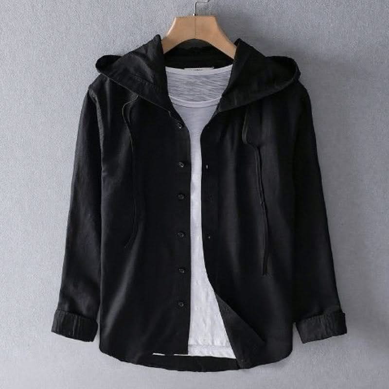 Lumen Linen Hoodie