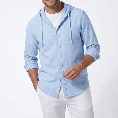 Lumen Linen Hoodie