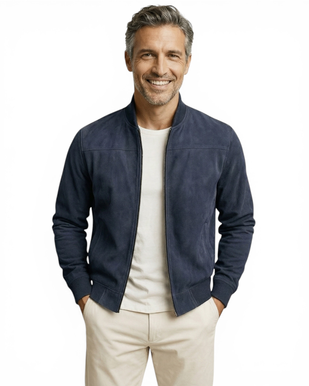 Refined Suede Jacket