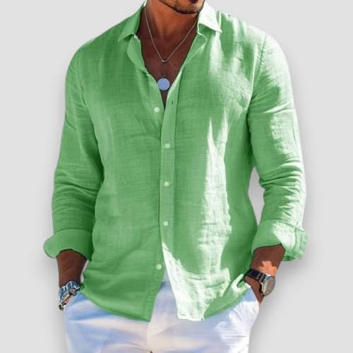Lasting Linen Shirt texture