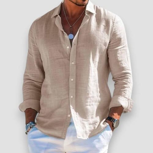 Lasting Linen Shirt back