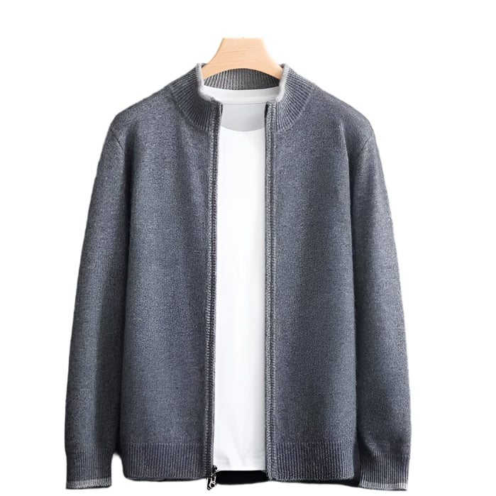 Nicola Luxury Cashmere Jacket - Gray