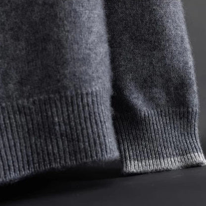 Nicola Luxury Cashmere Jacket - Gray front