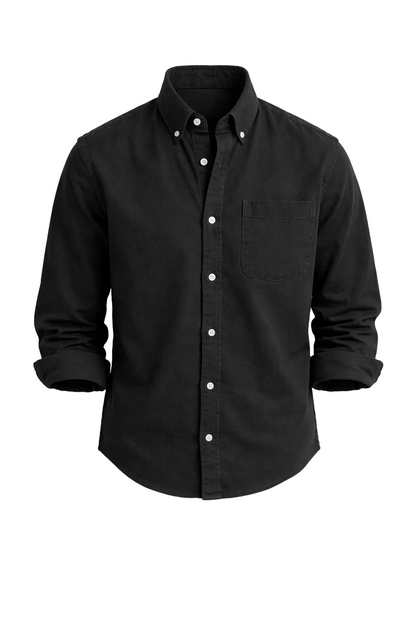 Polished Button-Up Dress Shirt